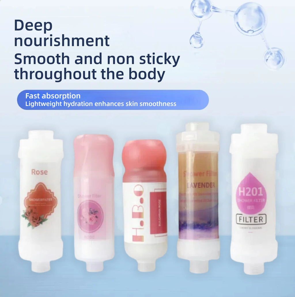 Shower Head Filter — Vitamin C Aromatherapy for Softer Skin & Hair